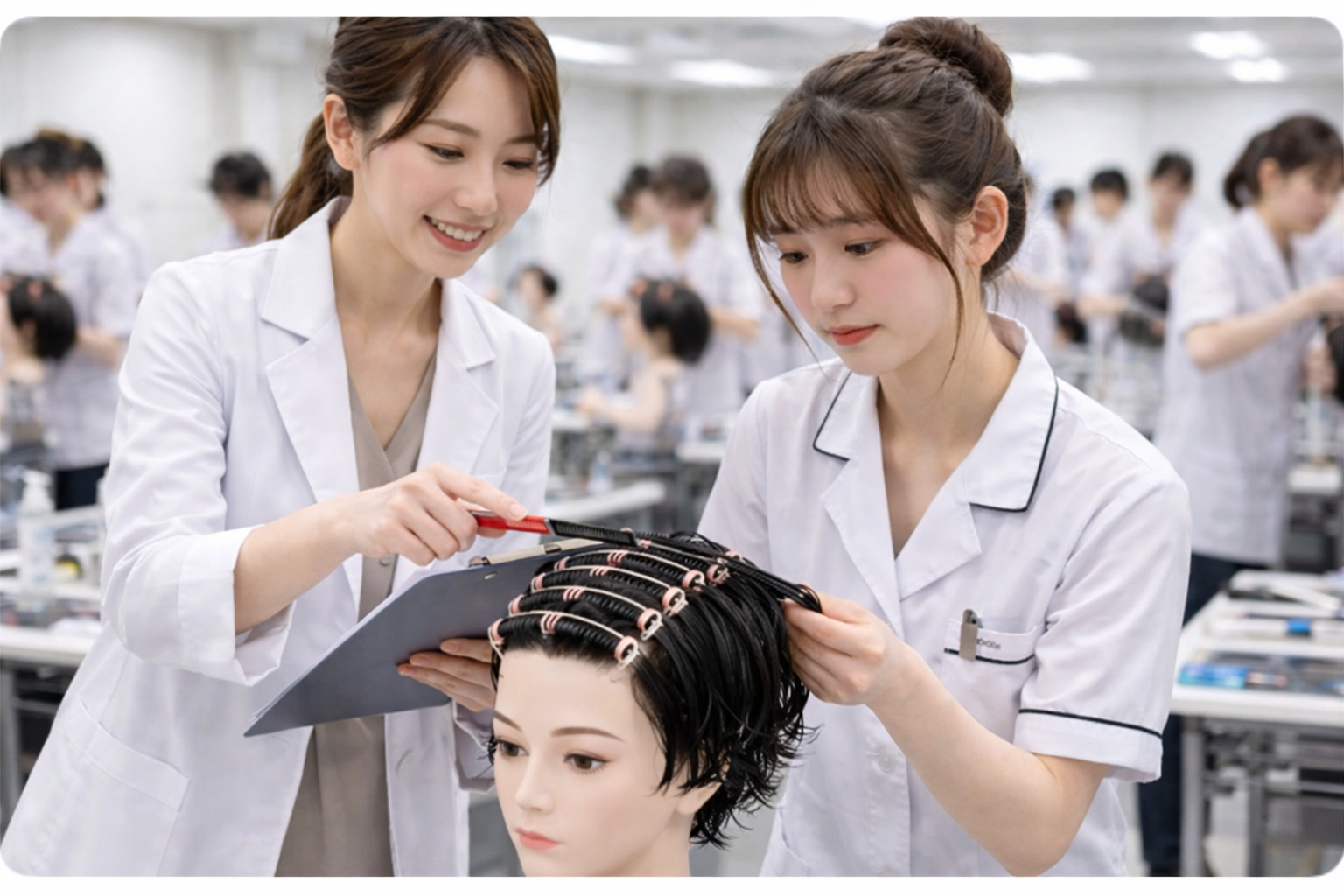 国家試験実技セットアップイメージ